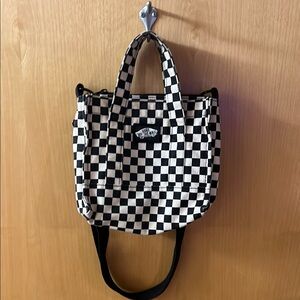 Vans mini Black and White Checkered Women's Bag